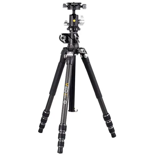 Vanguard VEO 3T+234CB Carbon Fiber 4-Section Travel Tripod with VEO BH-110S Dual Axis Ball Head