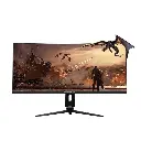 Porodo 34-inch WQHD 3440x1440 165Hz Ultra Wide-Curved Gaming Monitor PDX524-BK