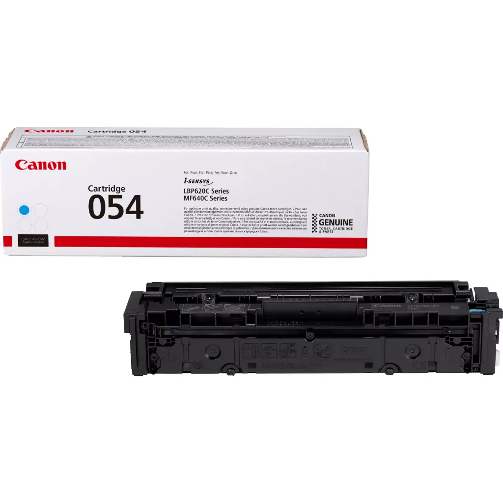 Canon 054 Toner Cartridge, Cyan 3023C002