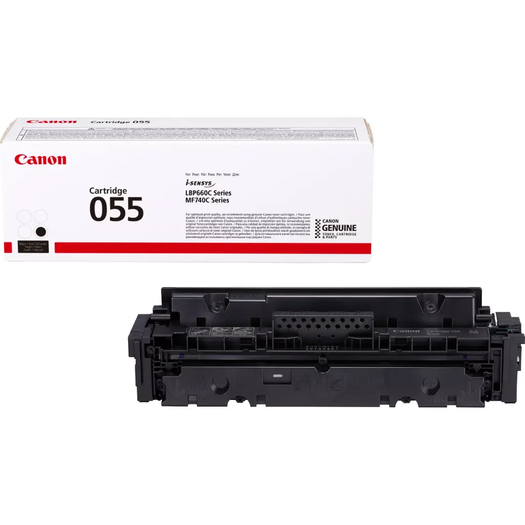 Canon 055 Toner Cartridge, Black 3016C002 