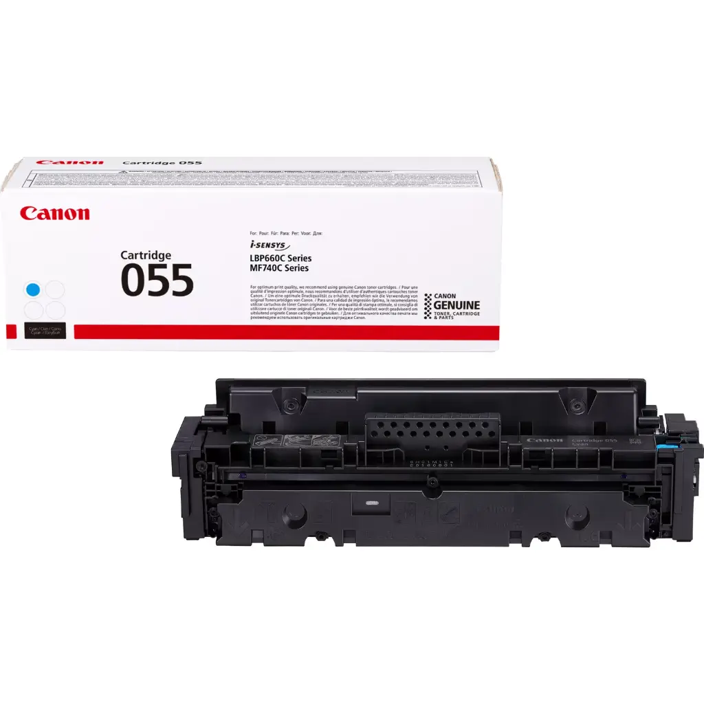 Canon Toner 055 Cartridge, Cyan 3015C002