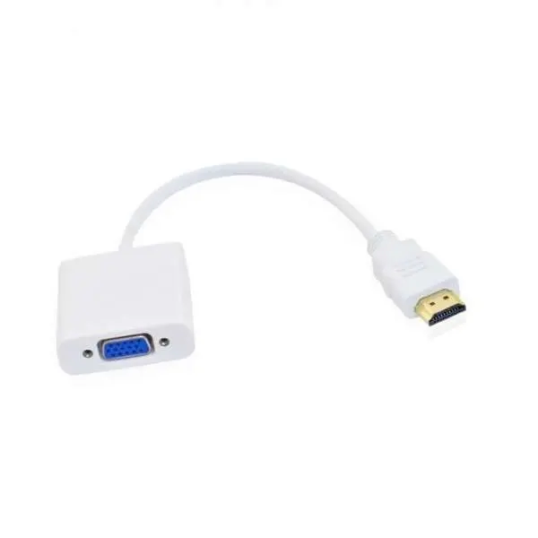 Kongda HDMI to VGA Adapter Male HDMI to VGA Female Converter for PC, Monitor