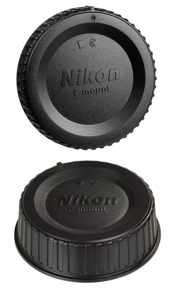 Nikon Camera Body Cap and Lens Rear Cap Cover