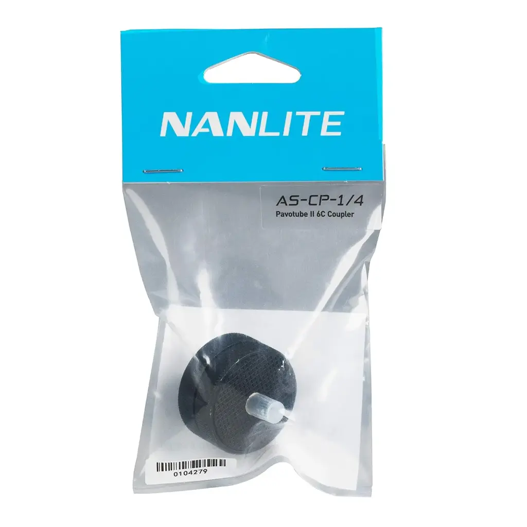 Nanlite Pavotube II 6C Coupler AS-CP-1/4