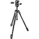 Manfrotto 290 Xtra Aluminium 3-Section Tripod with Head MK290XTA3-3W