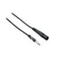 Bespeco XLRM to JK Audio Cable Black 4.5m HDJM450a