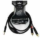 Roxtone G Series Audio Connection Cable 3.5 mm Stereo To 2RCA 1.5Mtr GPTC140L1.5