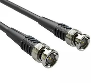 Percon VK 680 Silver+PTC FCA UHD 4K 20Mtr SDI Video Cable Coaxial 75OHM with BNC Connectors & Boots