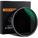 K&F Concept 82mm ND8-2000 Nano-D Variable ND Filter with Multiresistant Coating 3-11 Stop KF01.1361