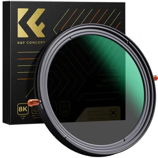 K&F Concept Nano-X 77mm CPL & Variable ND 2-32 2in1 Filter KF01.1087V1