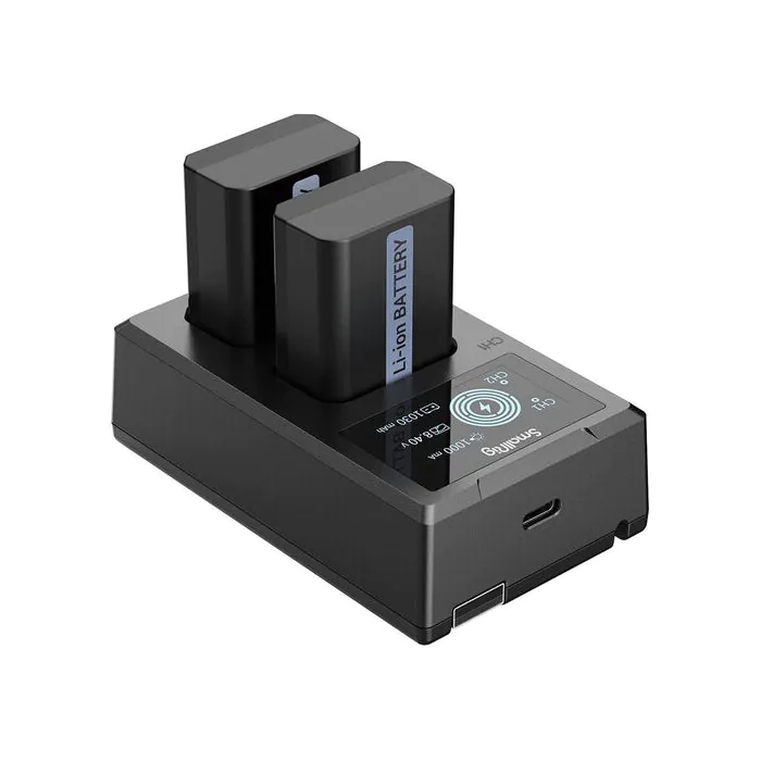 SmallRig NP-FW50 2-Battery Kit with Dual Charger 3818
