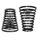 K&F 18 Piece Step Up and Step Down Adapter Ring Set 37mm-82mm SKU0629 KF.18GO1