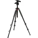 Manfrotto 055 Aluminium 3-Section Tripod Kit with X-PRO 3-Way Head (MK055XPRO3-3W)
