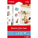 Canon MG-101 4x6 Magnetic Photo Paper 670gsm 5-Sheets 3634C002