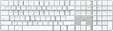 Apple Magic Keyboard with Numeric Keypad for Mac Models with Intel Chip English/Arabic MQ052