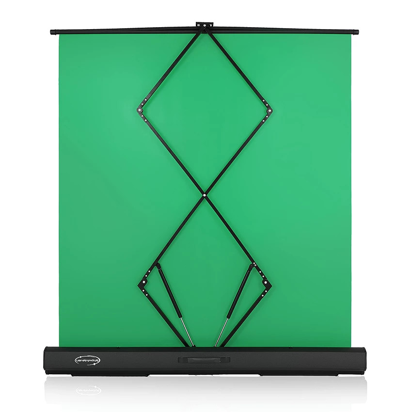 Provision Green Chromakey Background Collapsible Pull-up Style 145x200cm