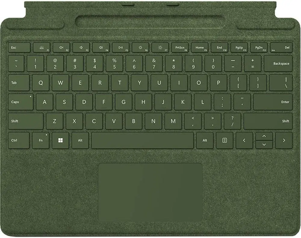 Microsoft Surface Pro Signature Keyboard for Pro 8, 9 and X English/Arabic Forest Green 8XA-00134