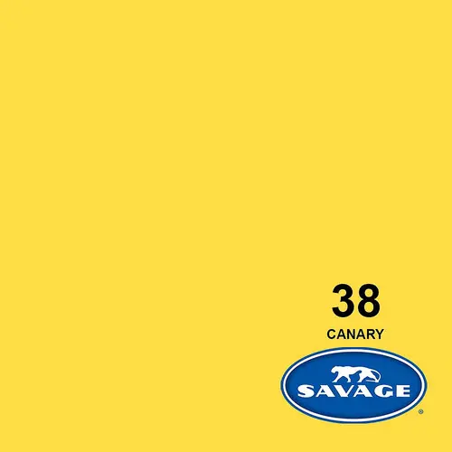 Savage Widetone Seamless Backdrop Paper – Canary – 2.75×11m (38-12)