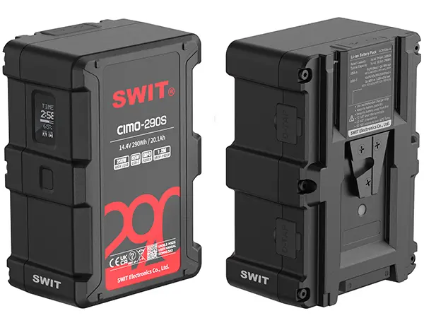SWIT 290Wh 250W High Load V-Mount Battery with USB-C CIMO-290S