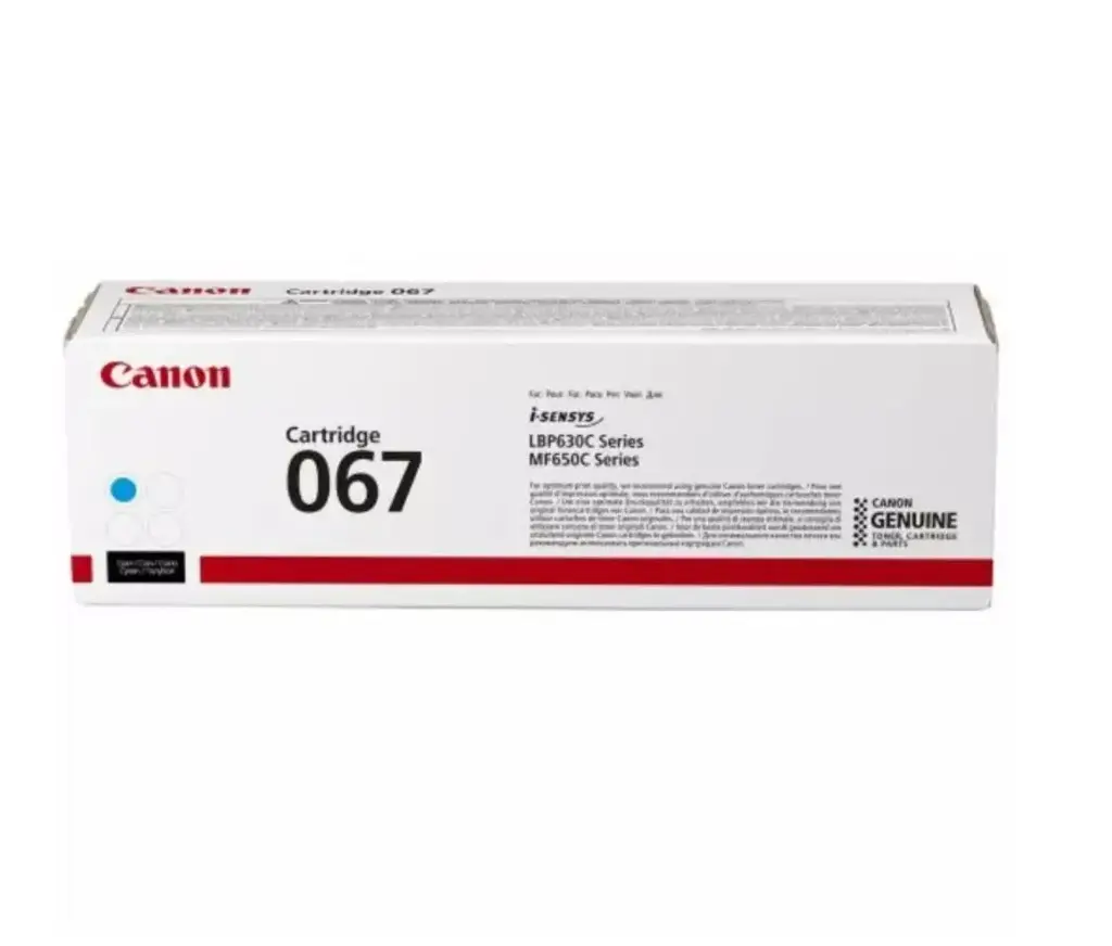 Canon Toner 067 Cyan Cartridge