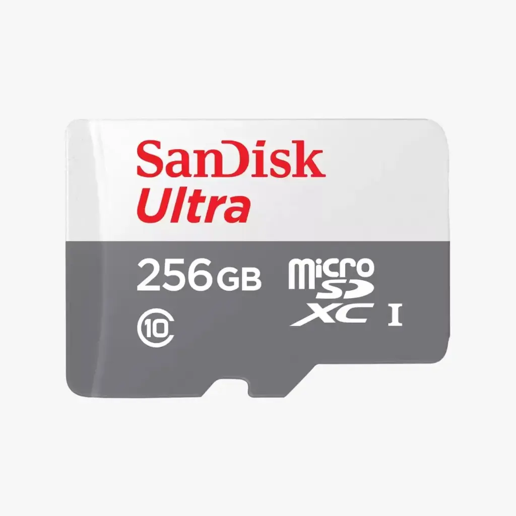 SanDisk Ultra 100Mbps 256GB MicroSDXC UHS-I Card SDSQUNR-256G-GN3MN 