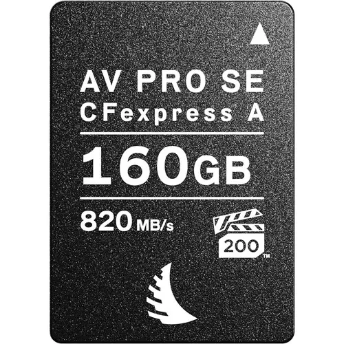 Angelbird 160GB Read 820MB/s,Write 730 MB/s AV PRO CFexpress 2.0 Type A SE Memory Card AVP160CFXASE