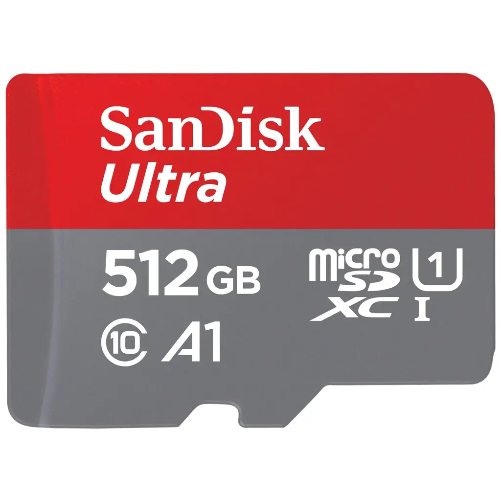 Sandisk Ultra 100Mbps 512GB MicroSDXC UHS-I Card SDSQUAR-512G-GN6MN