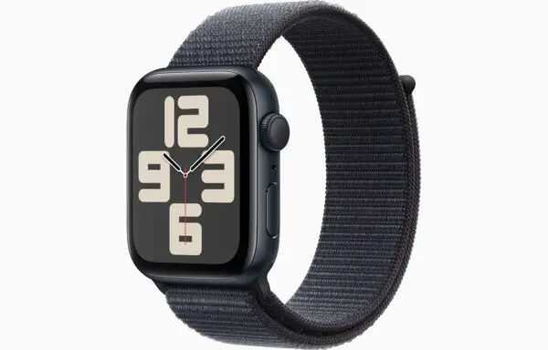 Apple Watch SE 2024 (2nd Generation) 44MM GPS Midnight Aluminium Ink Sport Loop MXEP3