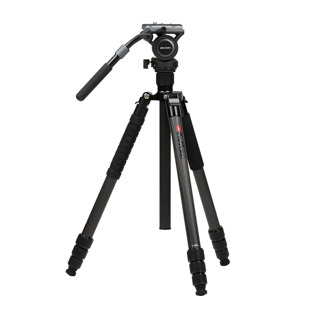 ProVision GOSTEADY Carbon Tripod with Video Head and Monopod PV GST 163CF