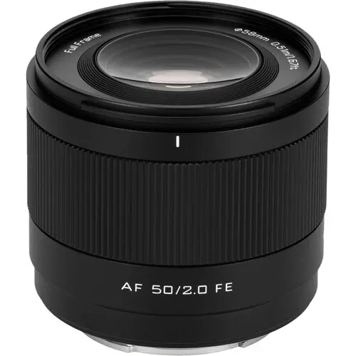 Viltrox AF 50mm f/2.0 FE Full-Frame Lens - Sony E-Mount