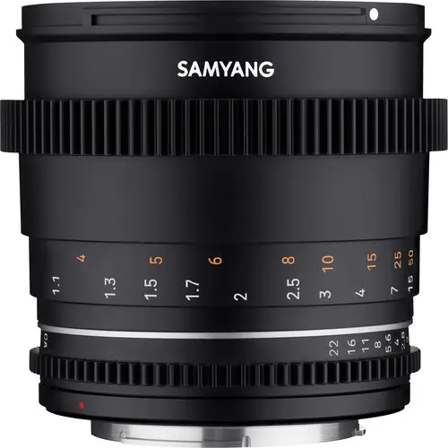 Samyang 85mm T1.5 VDSLR MK2 Cine Lens (RF Mount) SYDSX85-RF