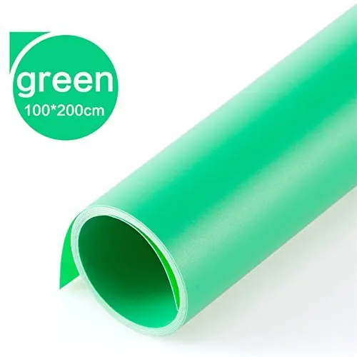 Focus BD2004 100x200cm PVC Photography Studio Backdrop - Green