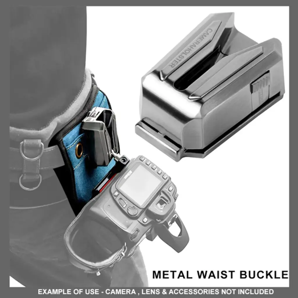 LYNCA UK-A8S Transformers Metal Waist Buckle with 1/4" Quick Release Plate