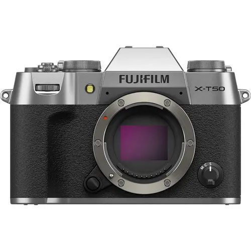 FUJIFILM X-T50 Mirrorless Camera Body Only Silver Argent 16828313