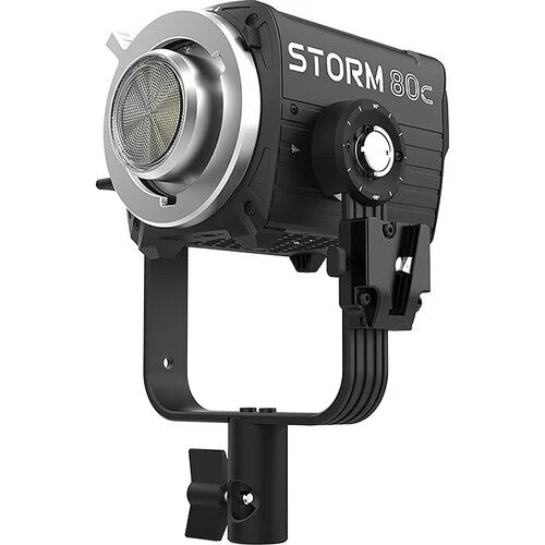 Aputure Storm 80C Point Source 80W Full Color RGBACL LED Light with Prolock Mini Mount