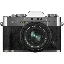 FUJIFILM X-T30 II Mirrorless Camera with 15-45mm f/3.5-5.6 Lens Silver Argent