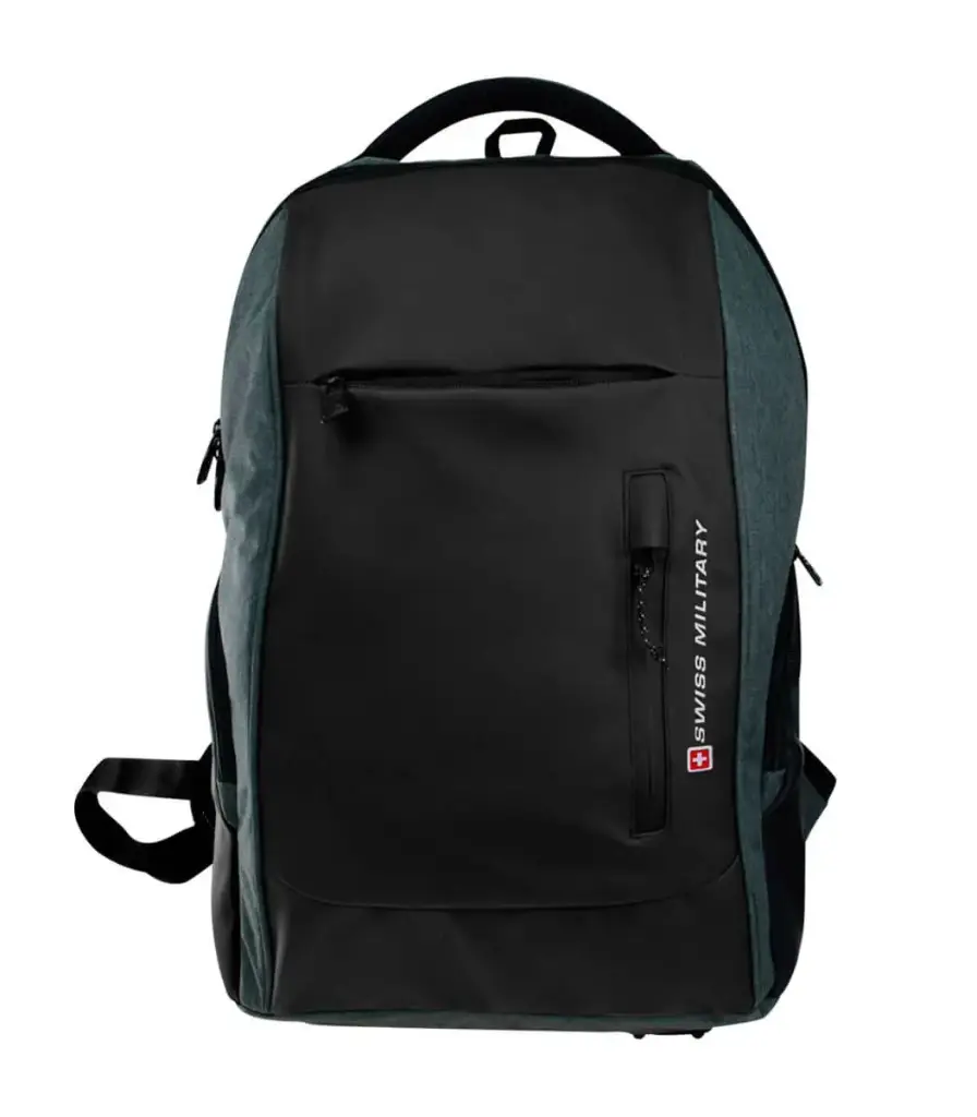 Swiss Military Jackpot Multi-Utility Laptop Backpack Grey 26L SM-BAG-LBP89-GRY