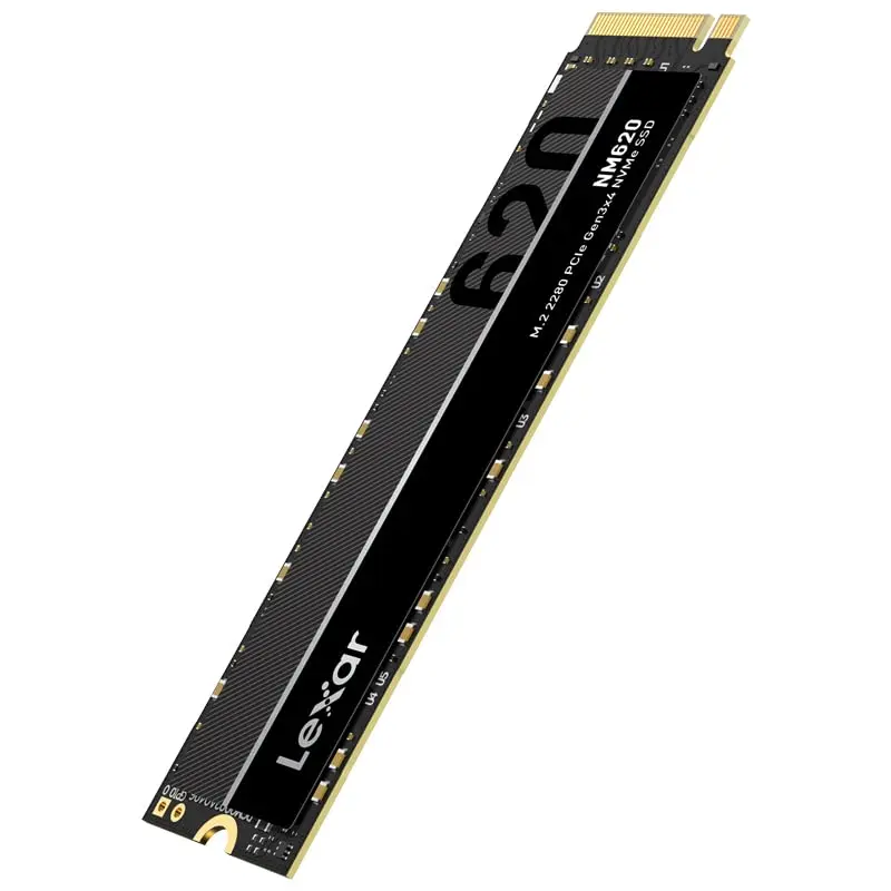 Lexar NM620 256GB SSD M.2 2280 PCIe Gen 3X4 3500 MB/s NVMe SSD LNM620X256G-RNNNG