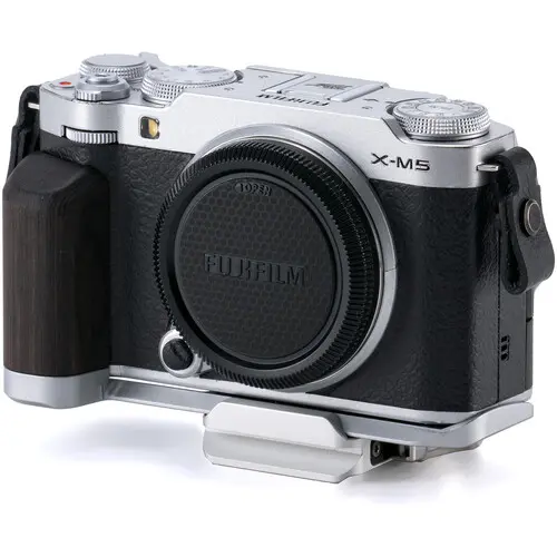 Tilta TA-T73-A-S Vintage Camera Grip Base Kit for FUJIFILM X-M5 (Silver)