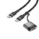 ACEFAST C22-05 AceWire Pro 1.2M USB-C To USB-C or MAG3 240w Magnetic Aluminum Alloy Charging Data Cable
