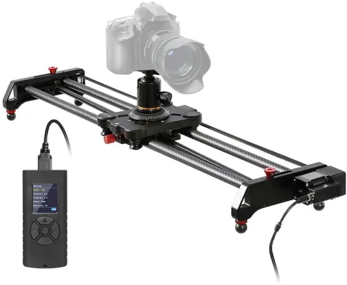 GVM GR-80QD Professional Video Carbon Fiber Motorized Camera Slider 80CM (32″)