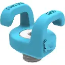 Kondor Blue 3/8"-16 Mondo Ties Cable Management Clips (Blue, 4-Pack) KB_MTXL_4