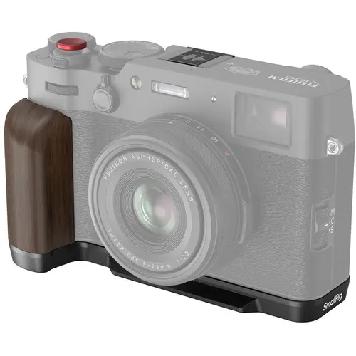 SmallRig Wooden L-Shaped Grip for FUJIFILM X100VI / X100V Black 4805