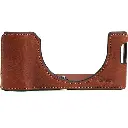 SmallRig Leather Half Case for FUJIFILM X100VI Brown 4699