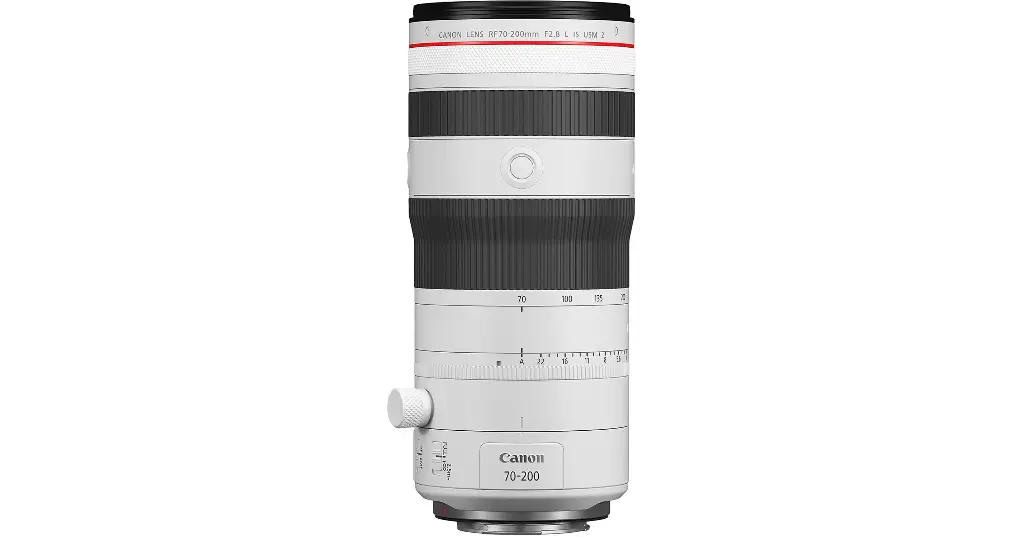 Canon RF 70-200mm f/2.8 L IS USM Z Lens White 6594C002
