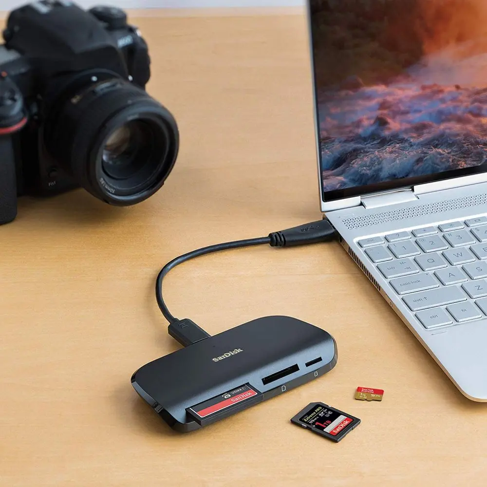 SanDisk ImageMate PRO USB-C Multi-Card Reader/Writer SDDR-A631-GNGNN