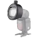 Godox S-R1 Round Head Magnetic Modifier Adapter for Godox AK-R1 Accessories Kit