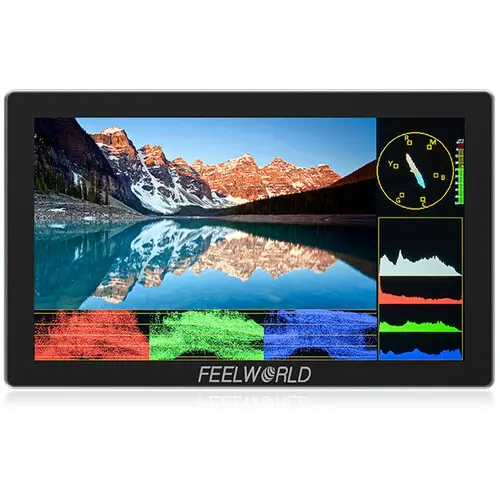 FeelWorld P6X 5.5-Inch 4K HDMI Touchscreen On-Camera Field Monitor