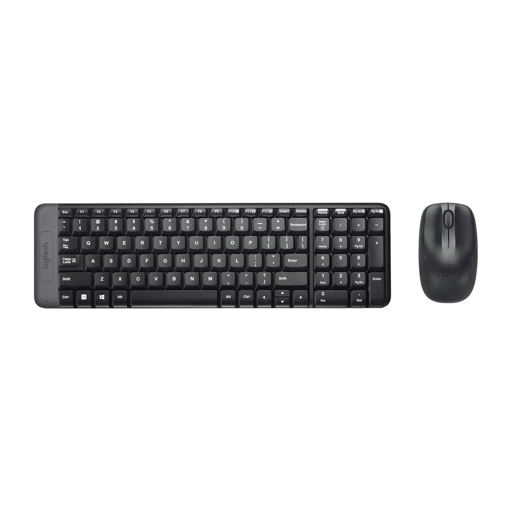 Logitech MK220 Compact Wireless Keyboard and Mouse Combo Arabic & English 920-003160