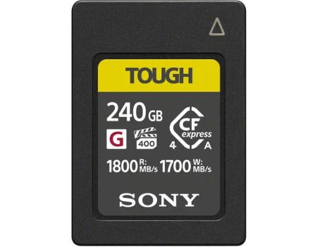 Sony 240GB CFexpress 4.0 Type A TOUGH Memory Card CEA-G240T